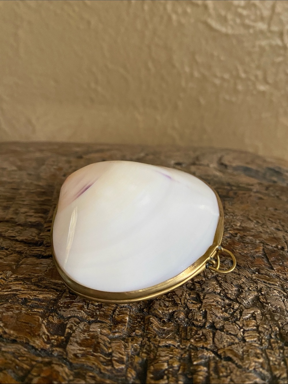 🐚Vintage🐚Shell Hinged Trinket Box